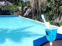 The pool of the Hotel LAS BALLENAS ESCONDIDAS - Las Galeras - Dominican Republic